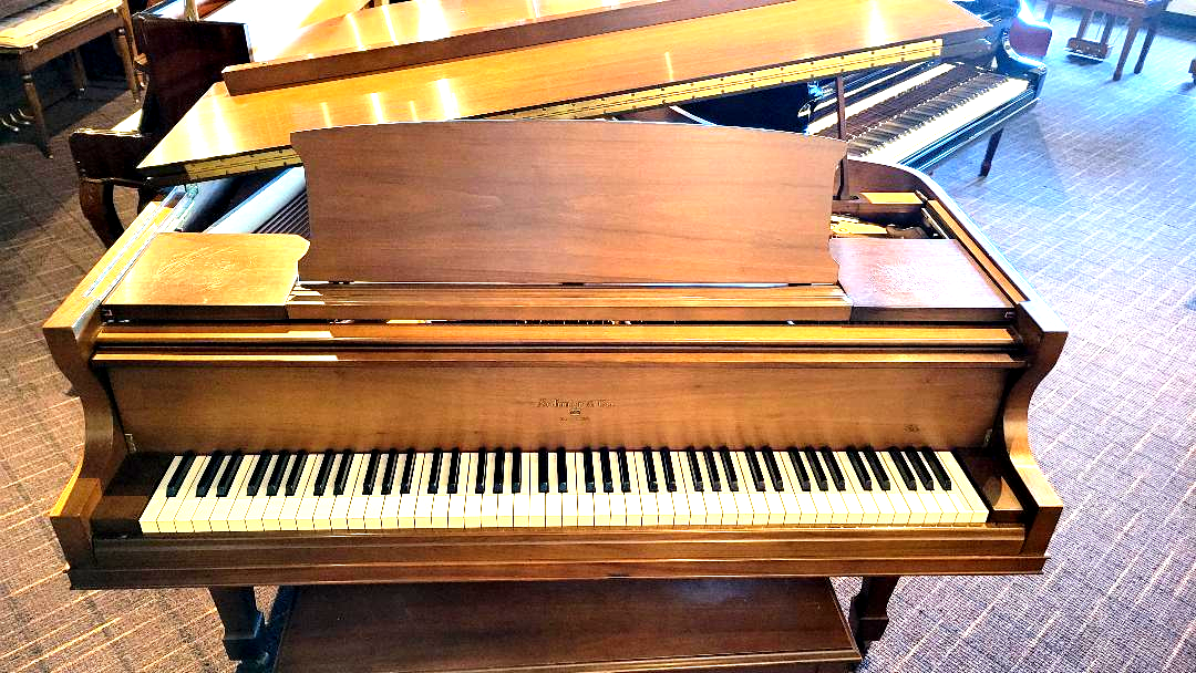1977 SOHMER MODEL 57 WALNUT GRAND