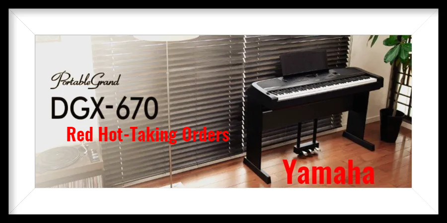 Yamaha DGX670 3