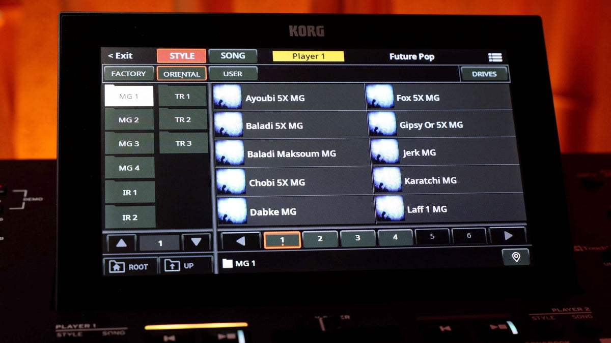 ALL NEW KORG PA5X ORIENTAL ARRANGER 7