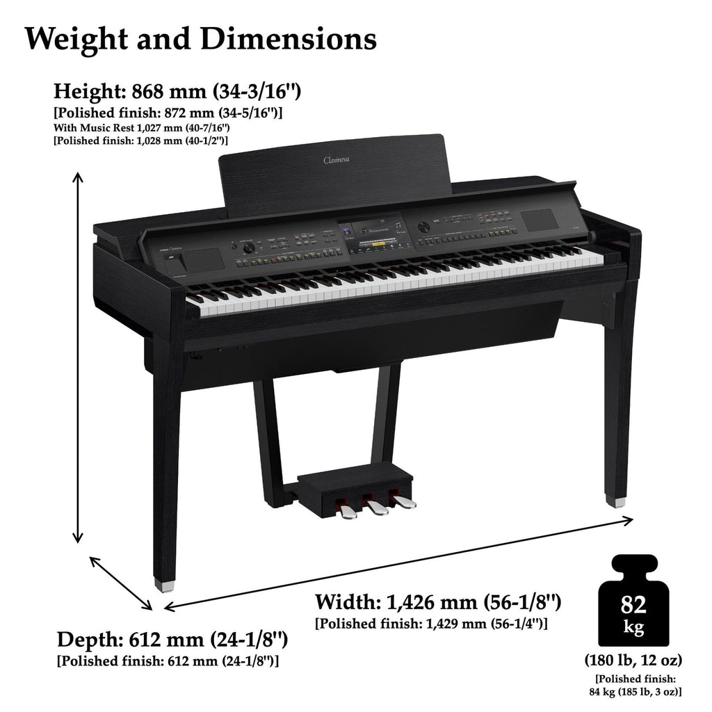 Yamaha Clavinova CVP809GP 3