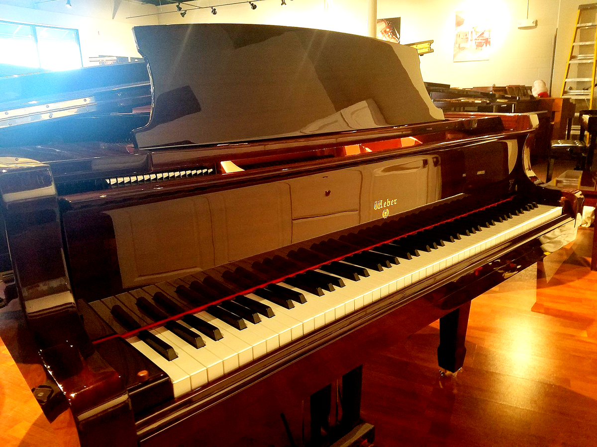 Weber W150 Grand Piano Mahogany Polish